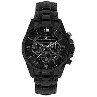 Jacques Lemans Liverpool 44 mm all black herrklocka 